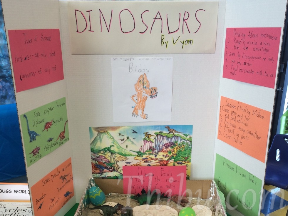 dinosaur science fair experiments