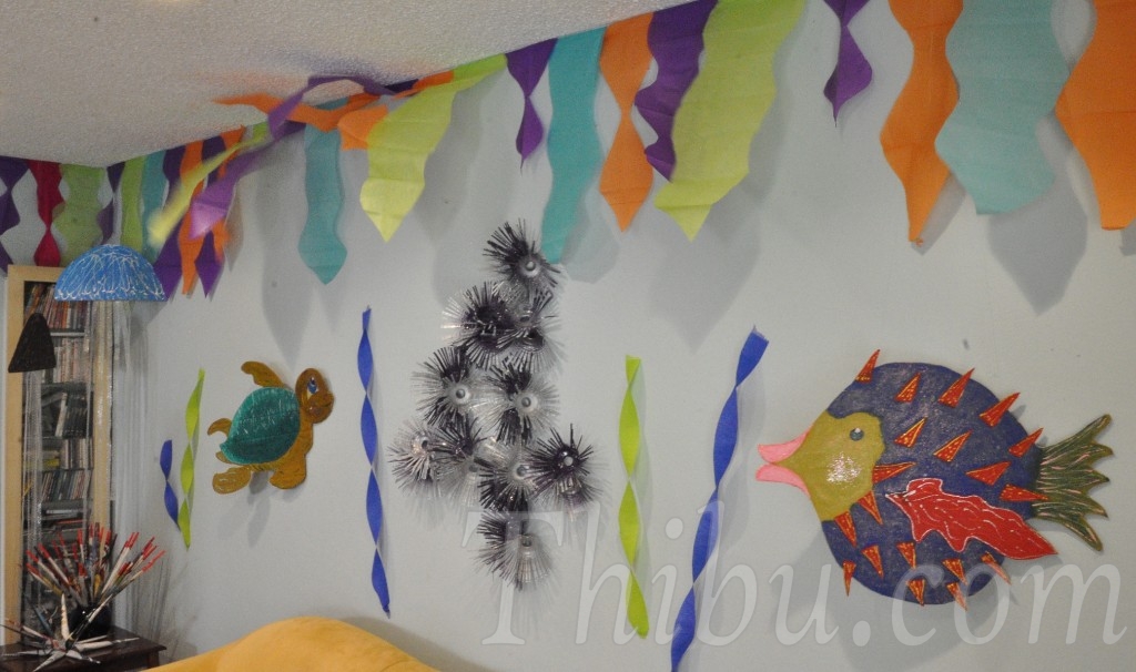 Under the sea & Beach themed 4th birthday party for my twins